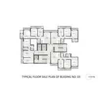 Nakshatra Reserve 1 BHK floor plan 507 sq.ft. Virar West