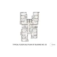 Nakshatra Reserve 2 BHK floor plan 712 sq.ft. Virar West